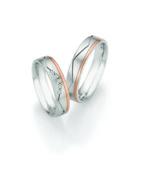 Nowotny-Collection Ruesch Partnerringe Silber 55/34030 + 55/34040