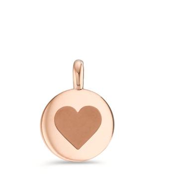 TeNo Charm-Anhänger Symbol Herz Roségold 595686