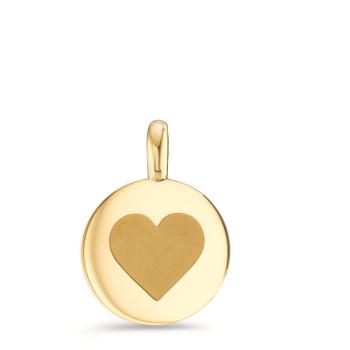 TeNo Charm-Anhänger Symbol Herz Gold 595687