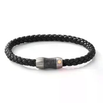 TeNo Armband Titan, Carbon, 750/18 K Gelbgold 60298/201/000/7251