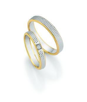 Nowotny-Collection Ruesch Platin Gelbgold 66/79030 + 66/79040