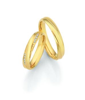 Nowotny-Collection Ruesch Eheringe Gelbgold 66/81110 + 66/6681120