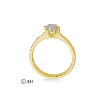 Breuning Verlobungsring Gelbgold 0,60 ct. 41859850