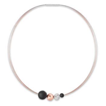 Preview: TeNo Collier Edelstahl Carbon 74440/001/000/1D00