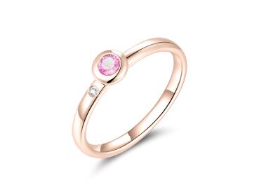 Quinn Ring 585 Rosegold 821446673