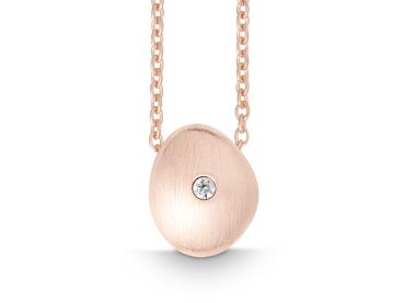 Quinn Halsschmuck 750 Rosegold Brillant  8275989