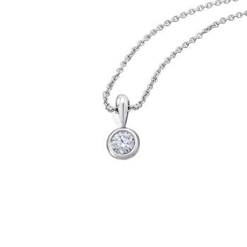 Bedra Anhänger Brillant 0,10ct 585 Gelbgold