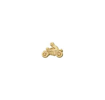 Ohrschmuck Ohrstecker Motorradfahrer 333 Gold BHO302403