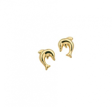 Ohrschmuck Ohrstecker Delfin 333 Gold BOS300313