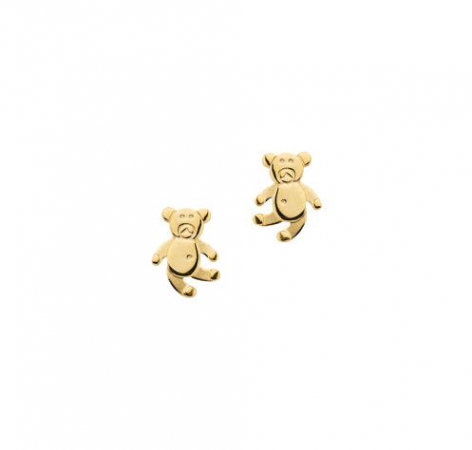 Ohrschmuck Ohrstecker Teddybär 333 Gold BOS302302