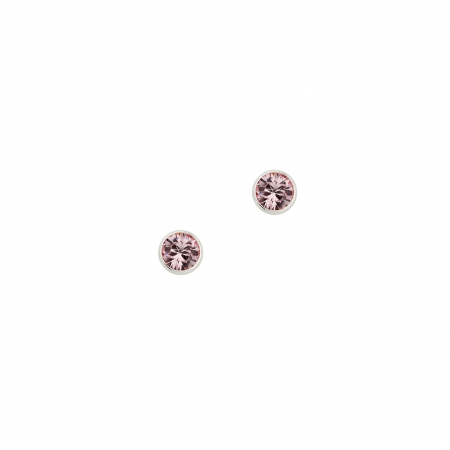 CEM  Ohrschmuck Ohrstecker mit rose Glas BOS900008