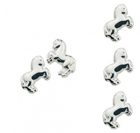 CEM  Ohrschmuck Ohrstecker Pferde 925 Silber BOS900111