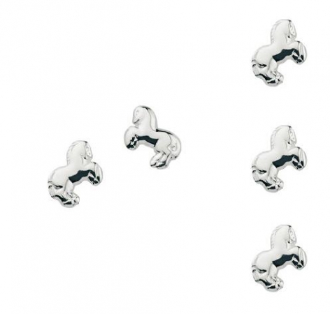 CEM  Ohrschmuck Ohrstecker Pferde 925 Silber BOS900123