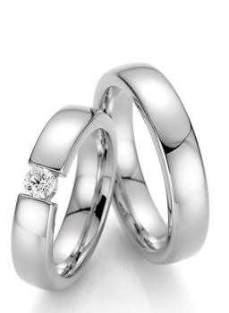 Preview: Fischer Trauringe Gelbgold Massiv 06 05078/039