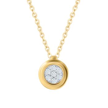 Bedra Collier Brillant 585 Gelbgold COB90528.21-45