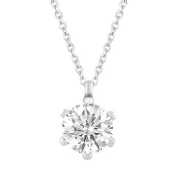 Bedra Labordiamant Collier 585 Weissgold COLB90003.5-45