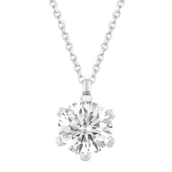 Bedra Labordiamant Collier 585 Weissgold COLB90005.5-45