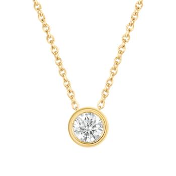 Bedra Labordiamant Collier 585 Gelbgold COLB90011.2-45