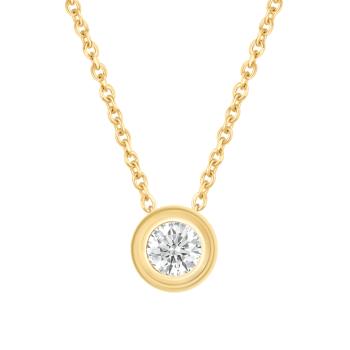 Bedra Labordiamant Collier 585 Gelbgold COLB90012.2-45
