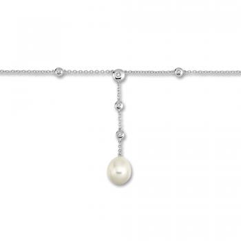 Bedra Collier Silber Zuchtperle COPZ90027.14-45