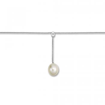 Bedra Collier Silber Zuchtperle COPZ90029.14-45
