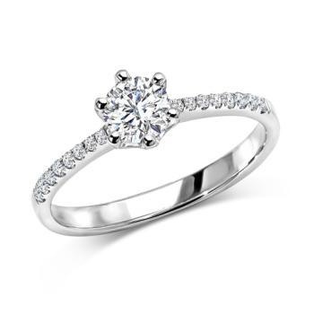 Simon & Söhne Verlobungsring Brillant 0,14 ct. D05-W05/750