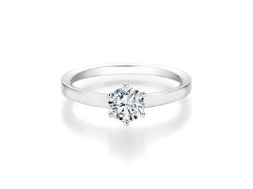 Collection Ruesch Solitaire Ring Weissgold 60/36750