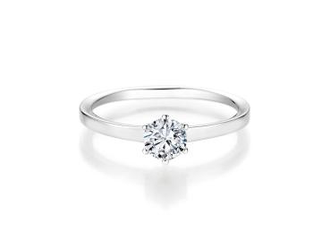 Collection Ruesch Solitaire Ring Weissgold 60/36500