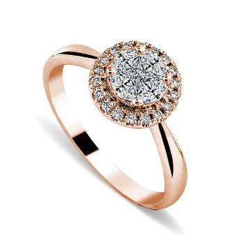 Simon und Söhne Eheringe Verlobungsring Rotgold I01-R55