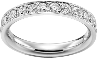 Rubin Memoire Ring Verlobungsring Weissgold MEM01