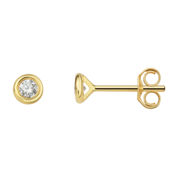 Bedra Solitärstecker Brillant Gelbgold 0,15 ct. OSB90361.2
