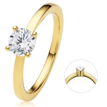 BEDRA SOLITAIRE RING 0,70 CT. 585 GELBGOLD RB90349.2-48
