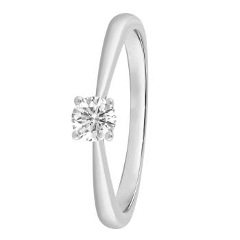 Bedra Labordiamant Ring 585 Weissgold RLB90006.5