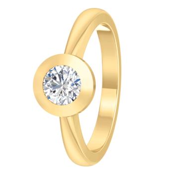 Bedra Labordiamant Ring 585 Gelbgold RLB90013.2-52