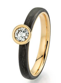 Fischer Verlobungsring Carbon MARRY ME 39 2130/030