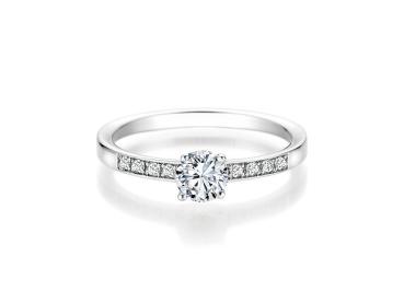 COLLECTION RUESCH SOLITAIRE RING 950 PLATIN 60/44500PT