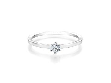 Collection Ruesch Solitaire Ring Weissgold 60/36150