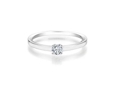 Collection Ruesch Verlobungsring Weissgold 60/34200