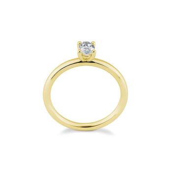 Breuning Labordiamant Ring Gelbgold 41063230