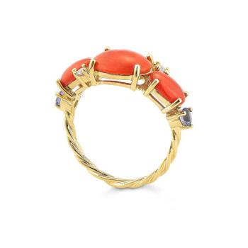 Breuning/Saint Maurice Ring Koralle 41062250