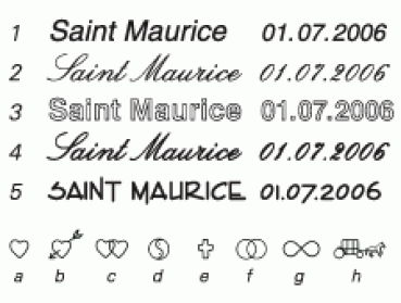 Saint Maurice Partnerringe klassisch DR 001550 / HR 001550S