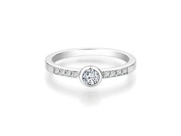 COLLECTION RUESCH SOLITAIRE RING 950 PLATIN 60/40150PT