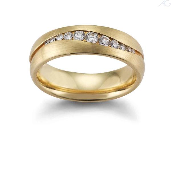 August Gerstner Trauringe Weissgold 4/28027/6