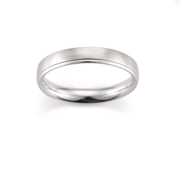 August Gerstner Trauringe Weissgold 31117/4