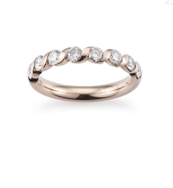 August Gerstner Trauringe Haselnussgold Vorsteckring 29780/3.4