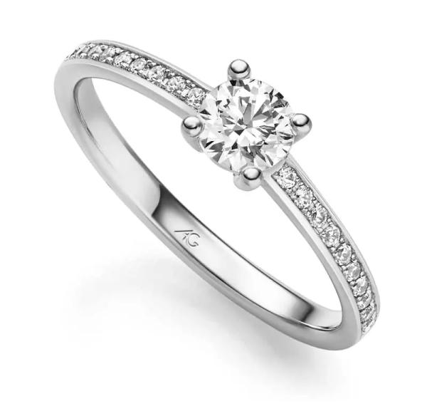 Gerstner Verlobungsring Weissgold 29798/2.2