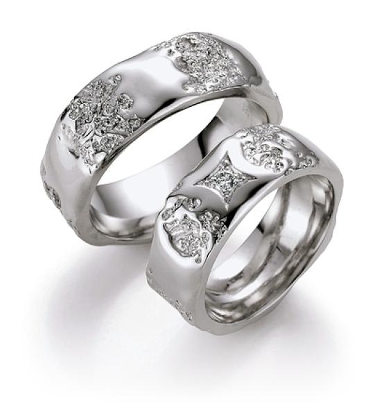Nowotny-Collection Ruesch Trauringe Weissgold 02/23261-068