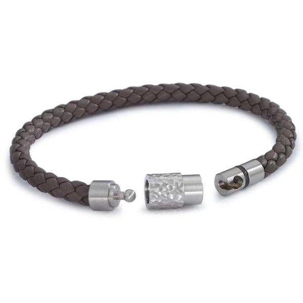 TeNo Armband DyKoN geflochtenes Leder Sicherheitsverschluss 305421
