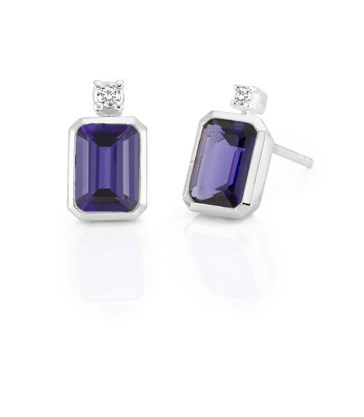 Quinn Ohrstecker Brillant 925 Silber 036381957