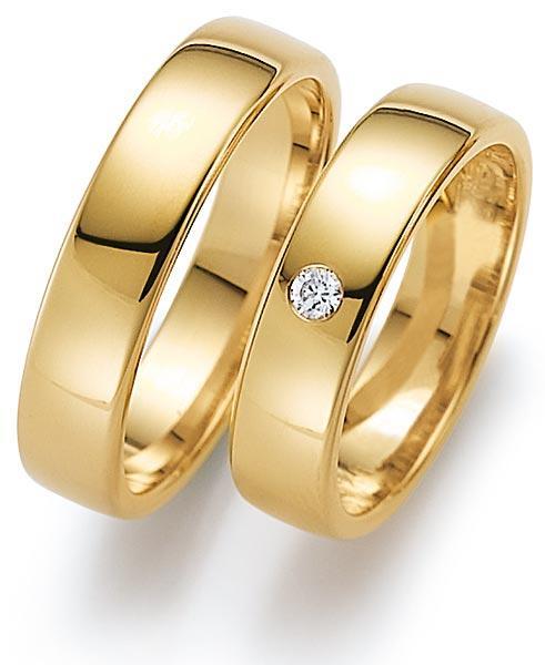 August Gerstner Trauringe Klassisch Gelbgold 4/532/5